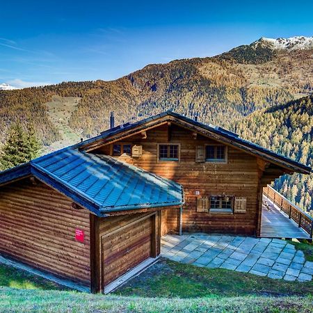 Chalet Le Chapeau La Tzoumaz Buitenkant foto