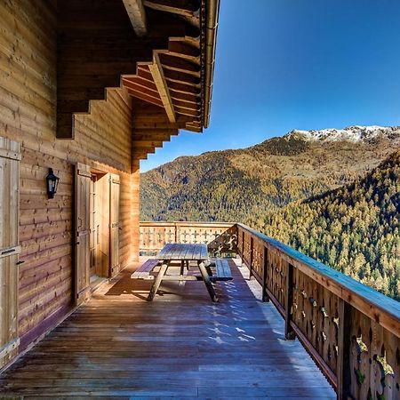 Chalet Le Chapeau La Tzoumaz Buitenkant foto