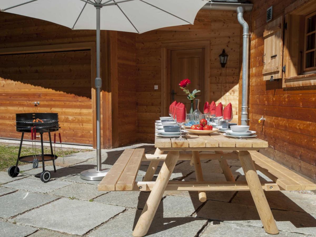 Chalet Le Chapeau La Tzoumaz Buitenkant foto