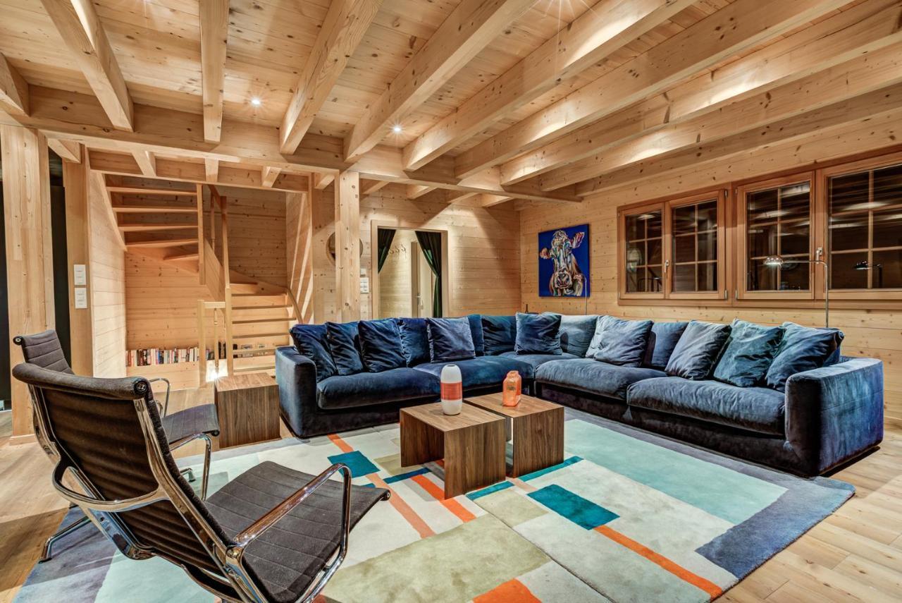 Chalet Le Chapeau La Tzoumaz Buitenkant foto