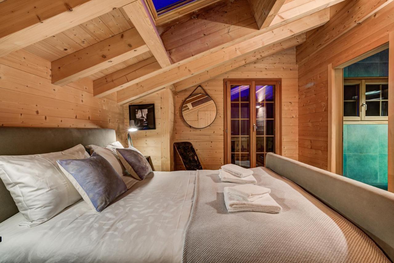 Chalet Le Chapeau La Tzoumaz Buitenkant foto